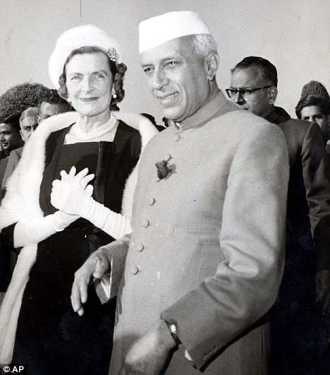 Nehru With Edwina